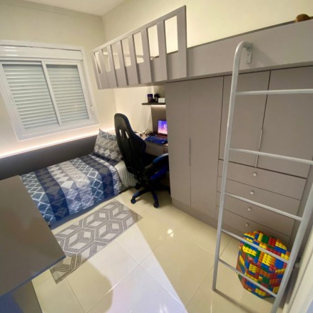 Apartamento 2 dormItórios com box SEMI MOBILIADO - ED NIRVANA Bairro Conventos - Lajeado RS