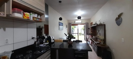 Casa Geminada 2 dormitórios COM PÁTIO - SEMI MOBILIADA Bairro Conventos - Lajeado - RS