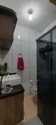 Casa Geminada 2 dormitórios COM PÁTIO - SEMI MOBILIADA Bairro Conventos - Lajeado - RS